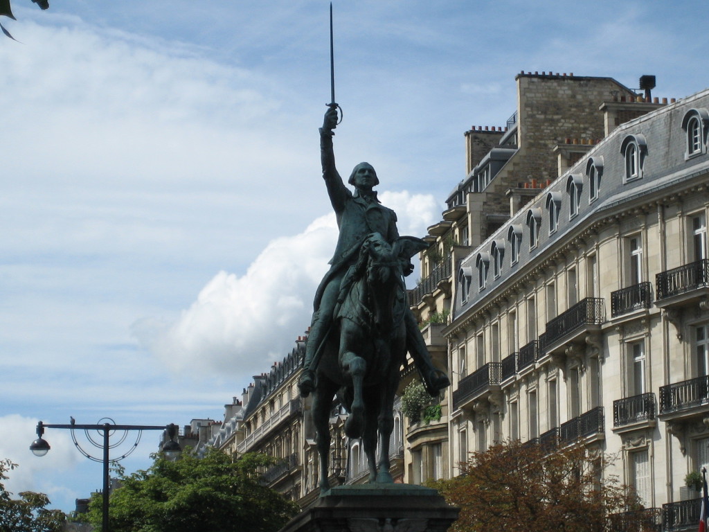 Paris statue of George Washington 