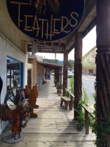 Taos - Authentic sidewalk