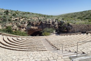 Entrance to Carlbad Cavern showing the Ampitheater
